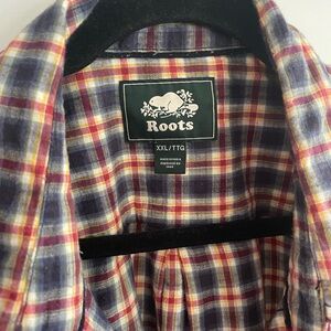 Men’s Roots Button-up Shirt XXL